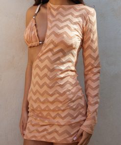 Alternative view of Zigzag mini dress all colors