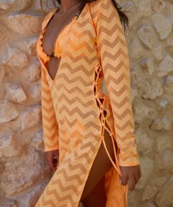 Alternative view of Zigzag maxi dress all colors