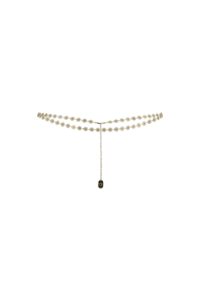 Flower necklace white