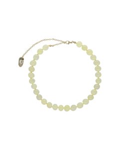 Choker necklace yellow