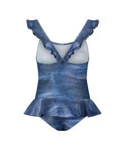 Alternative view of Denim one piece for girls 2y-9y