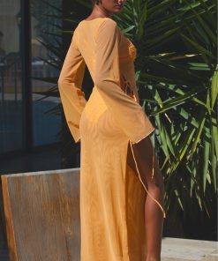 Alternative view of Lin dress orange