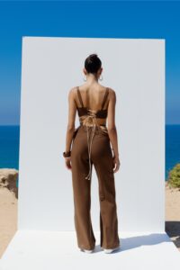 linen suit brown hover