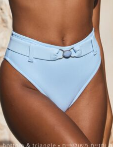 Alternative view of Blue Bikini model 2