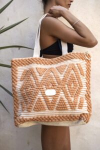 Boho bag orange