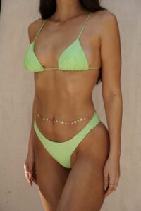 Lollipop green bikini