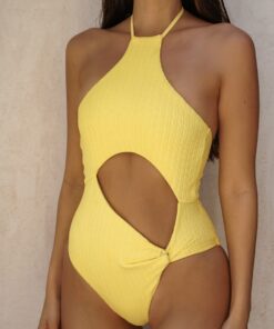 Lollipop yellow one piece
