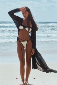 Vanilla flower coverup