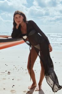 Vanilla flower coverup