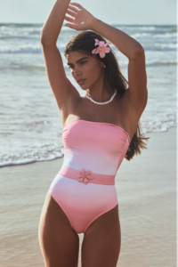 Rose flower one piece