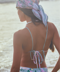 Tropical flower bandana