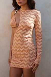 Zigzag mini dress all colors