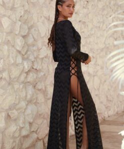 Zigzag maxi dress all colors