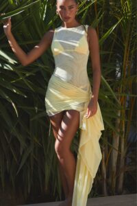 Shoval dress yellow
